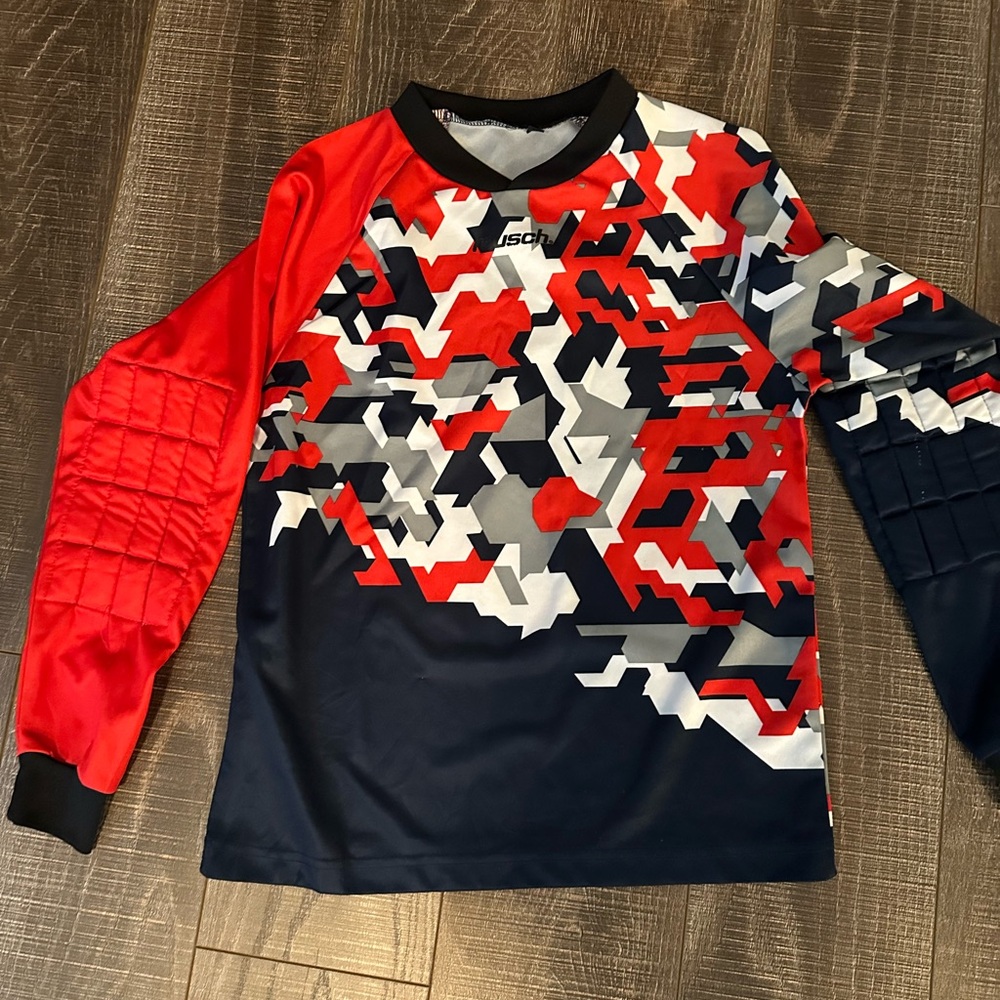 Vibrant Camouflage Kids Jersey